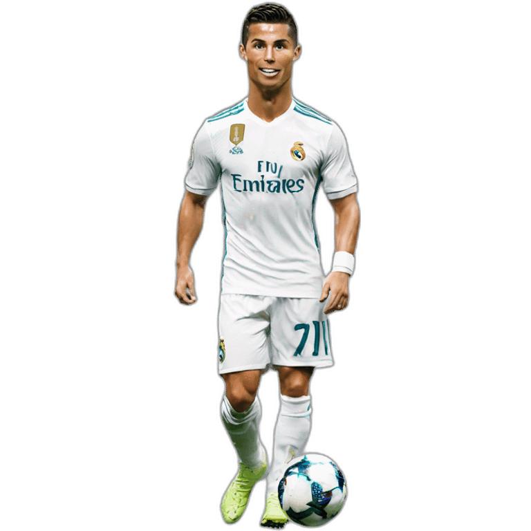 cristiano ronaldo at real madrid emoji