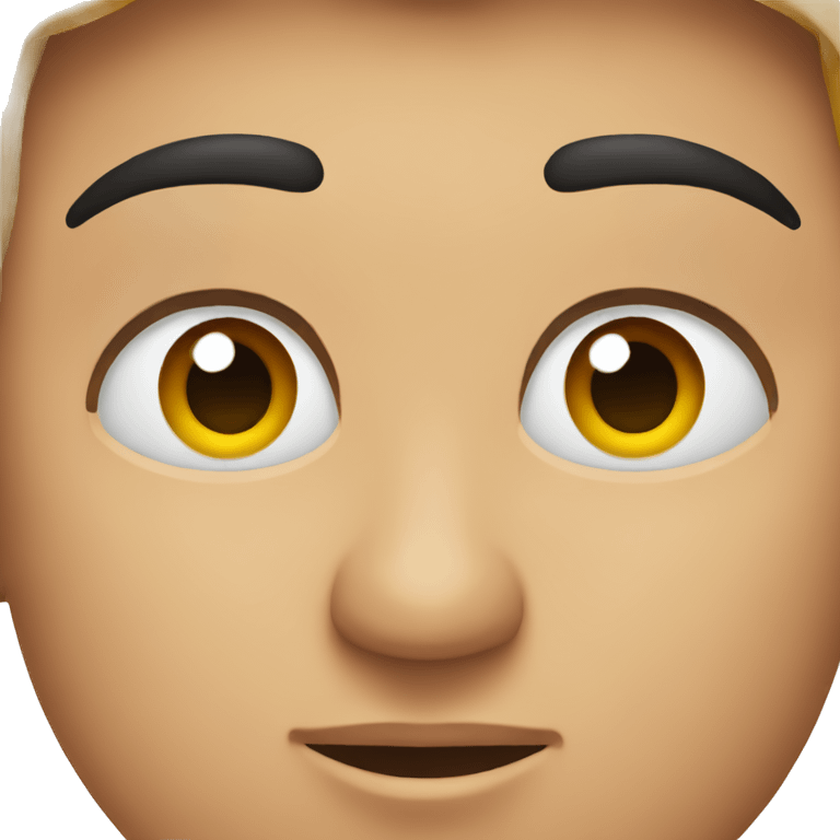 One eyebrow raised  emoji