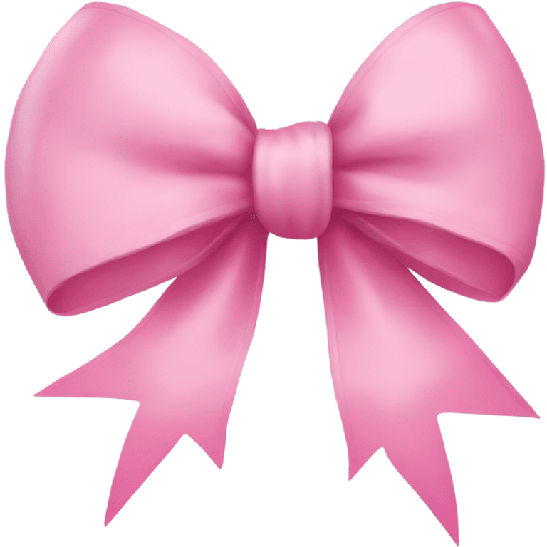 Pink bow emoji