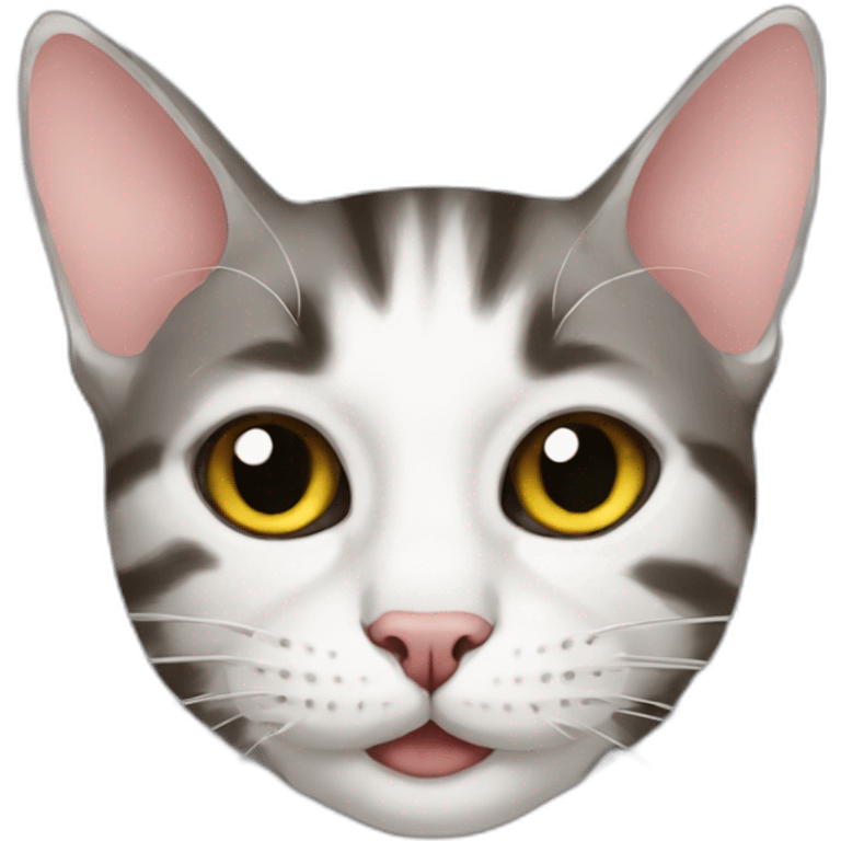 drugged cat emoji