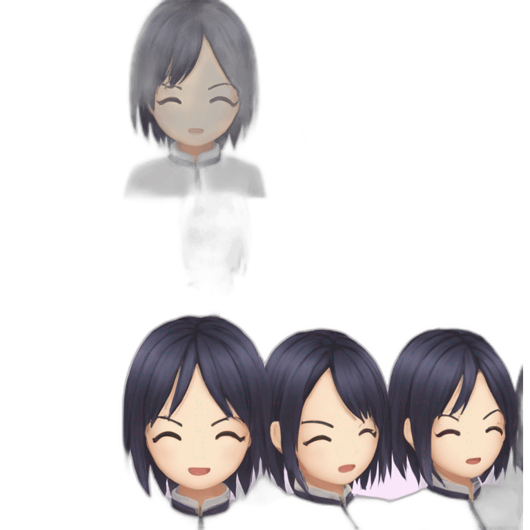 megumi tadokoro food wars braided hair emoji