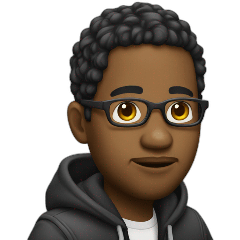 The rappeur Gazo emoji