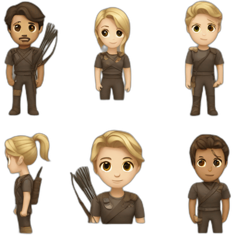 Hunger games emoji