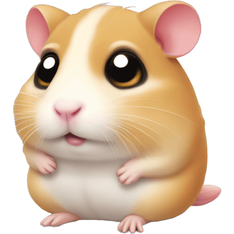 sad coquette hamster emoji