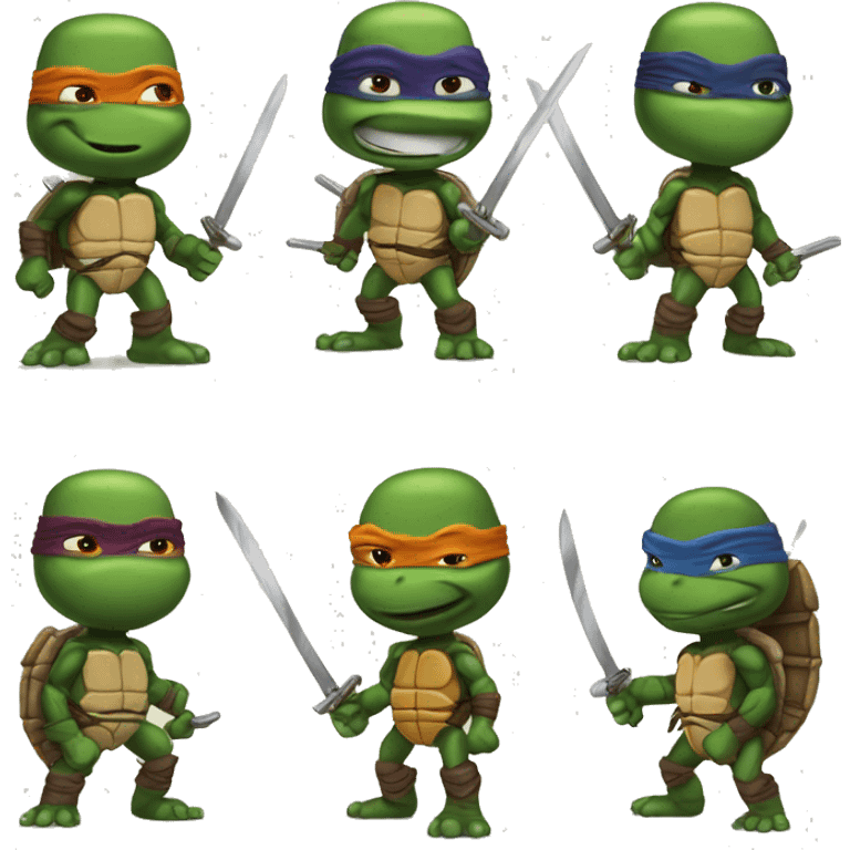 Teenage Mutant Ninja Turtles emoji