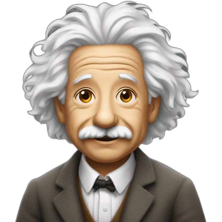 einstein e la diversità emoji