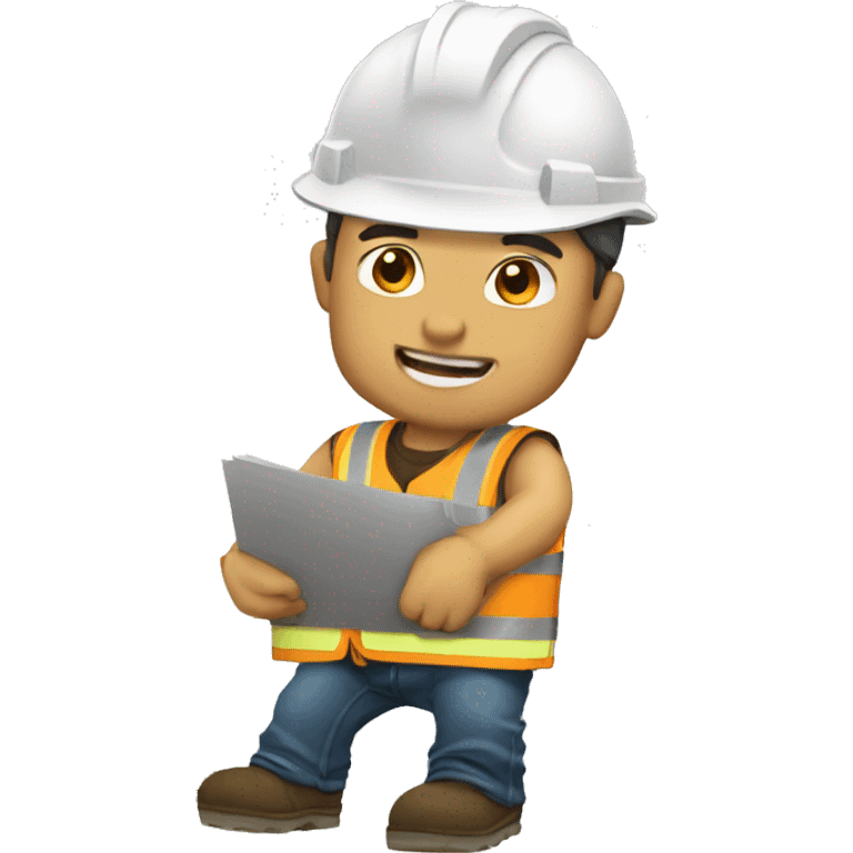 Homem de obras emoji