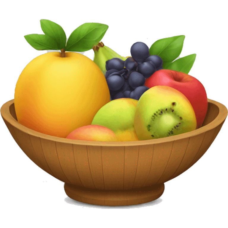 Fruit bowl emoji