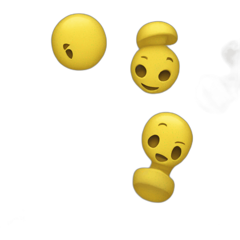 Quad yellow emoji