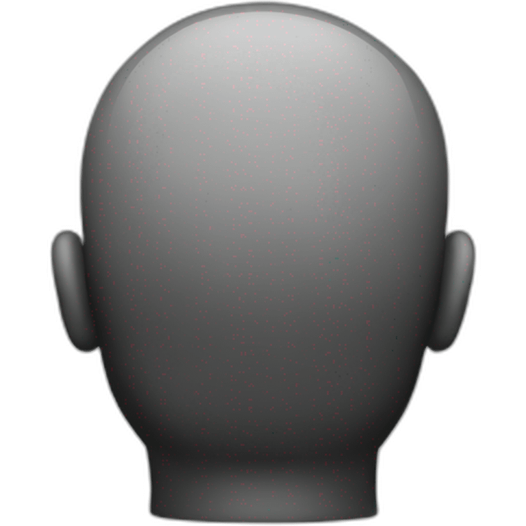 Back of the head emoji