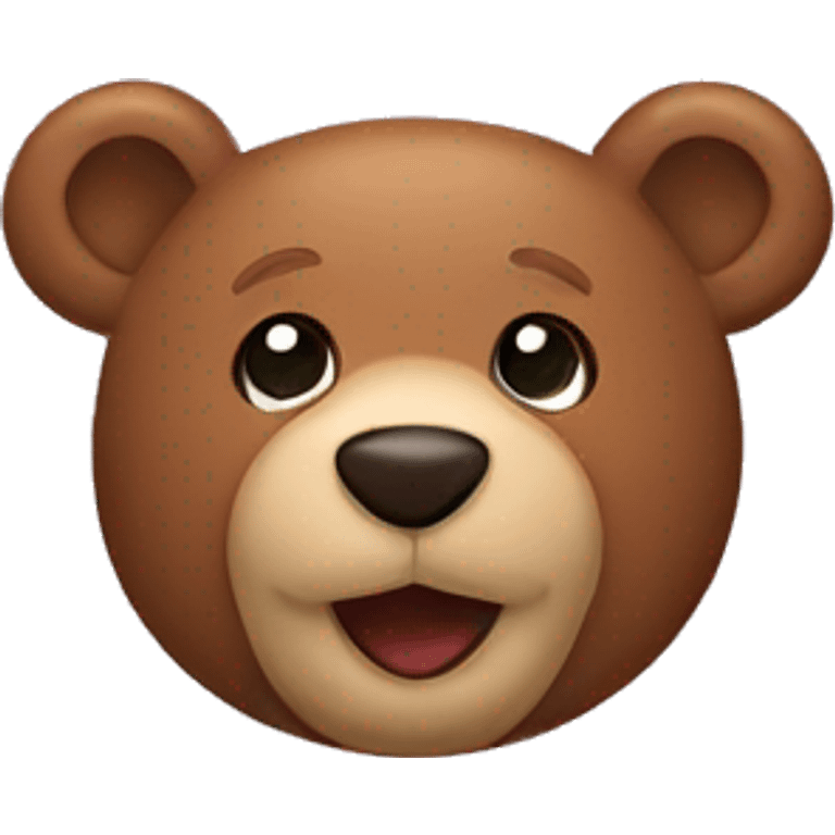 Teddy bear emoji