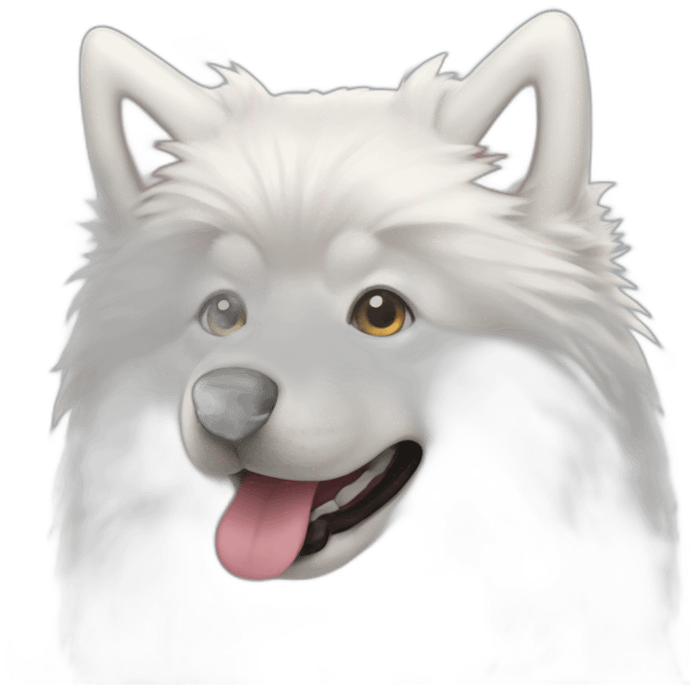 Samoyede emoji