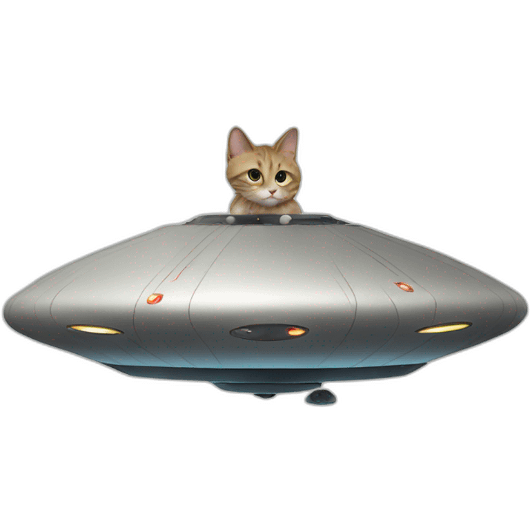 cat on ufo emoji