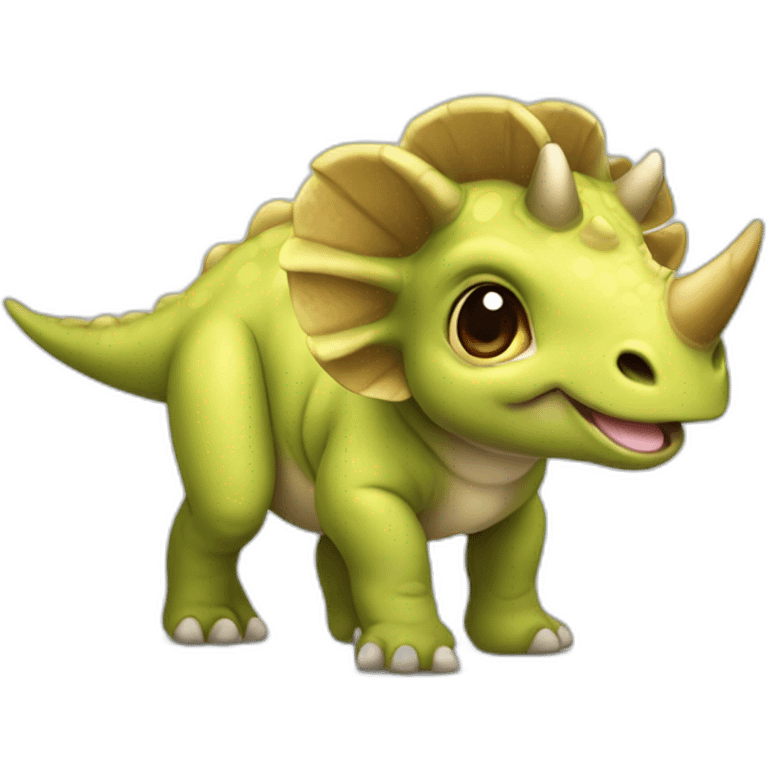 baby Triceratops emoji