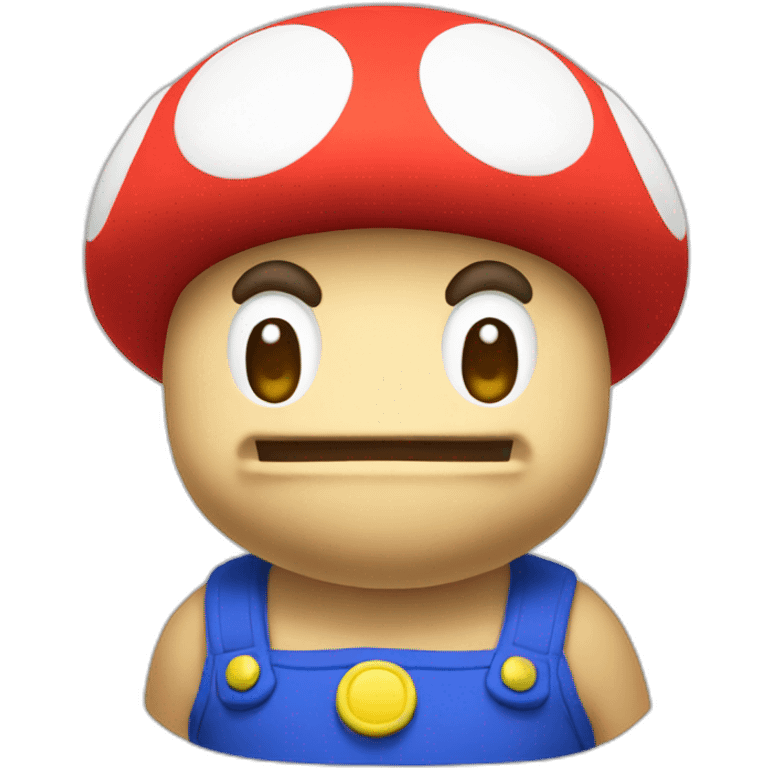 Toad mario emoji