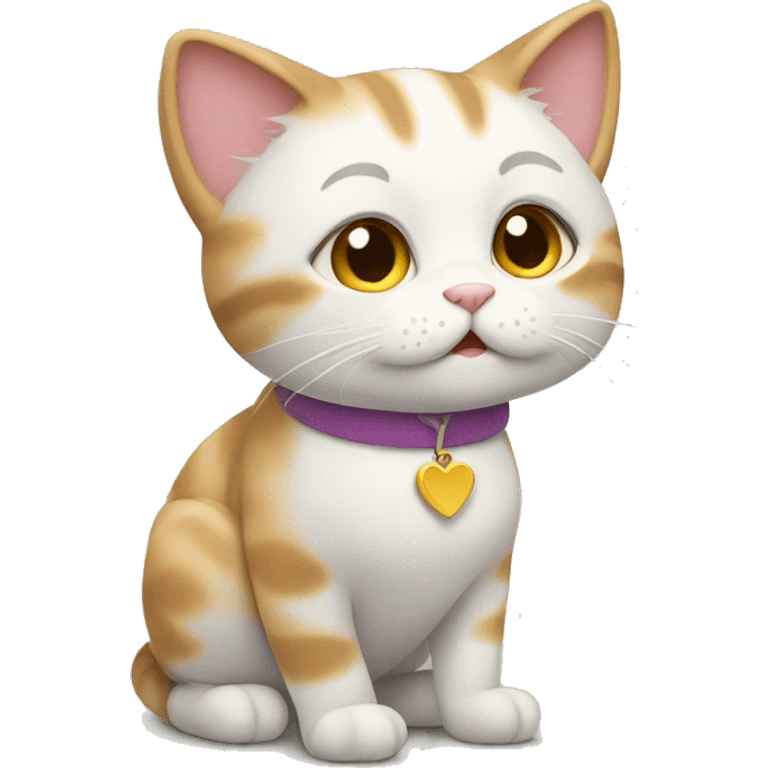 Cat saying thank you  emoji