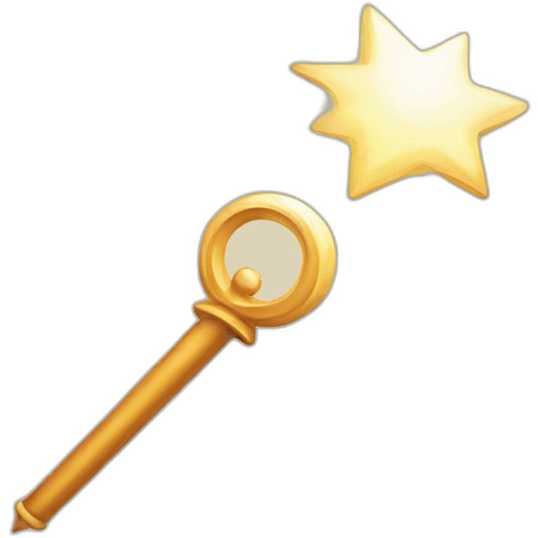 a magic wand  emoji