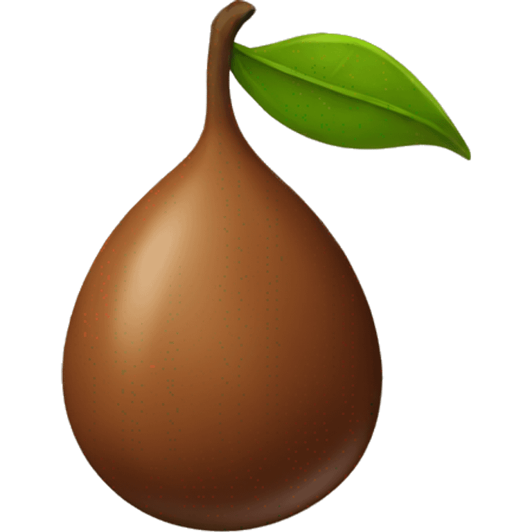 brown seed emoji