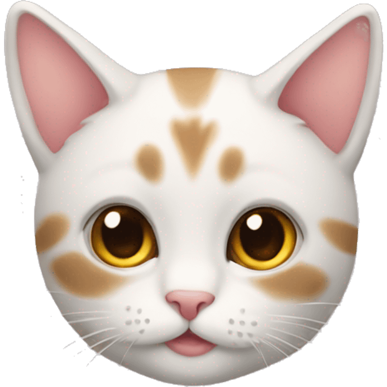 a cute cat emoji