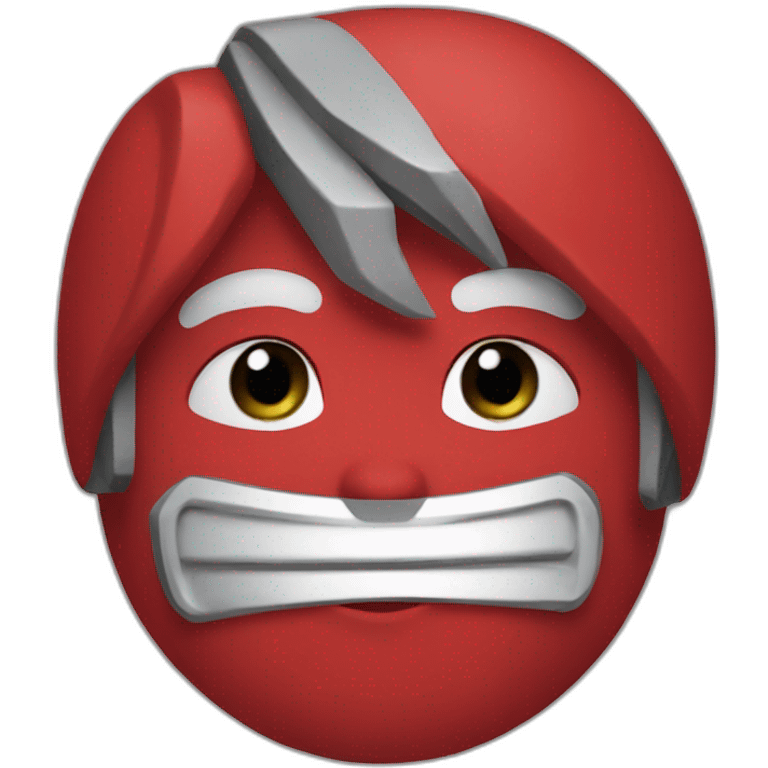 super 5 rouge emoji