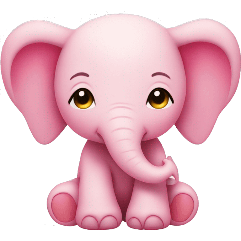 pink elephant sonny angel  emoji