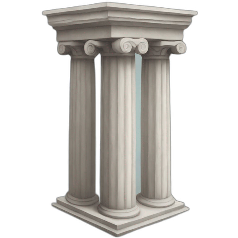 Greek column emoji