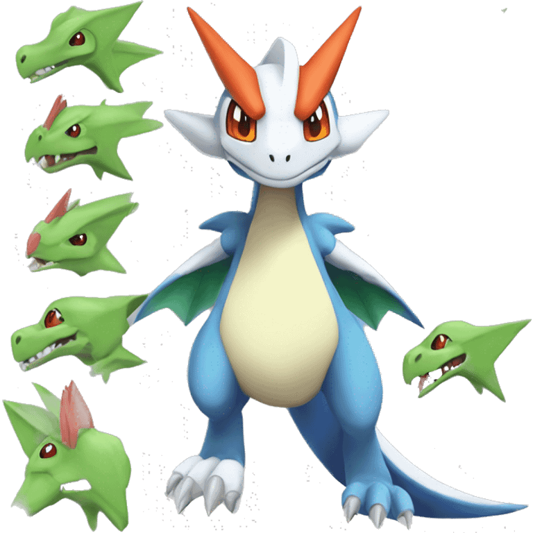  Latios-Silvally-Flygon-Charizard-Fakemon emoji