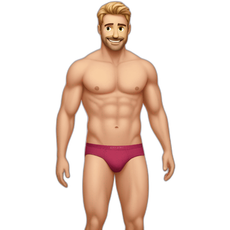 sexy man's underwear emoji