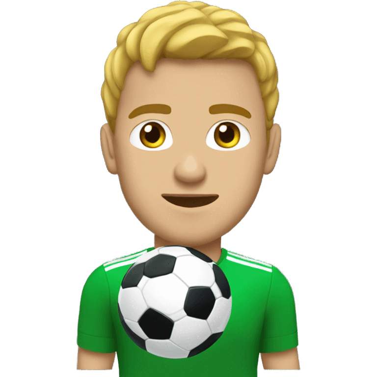 Persona jugando fútbol  emoji