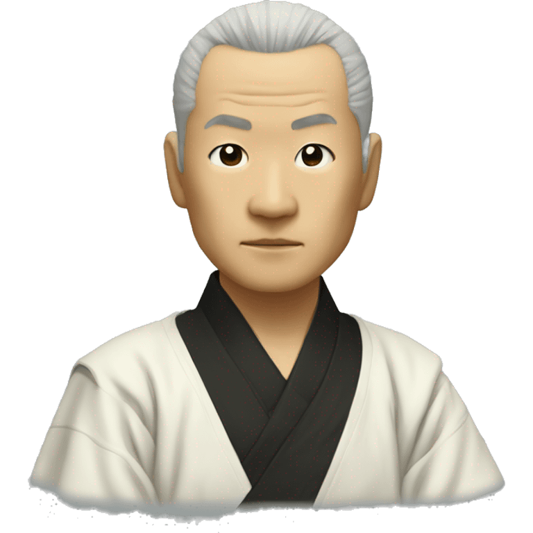 gichin Funakoshi + dojo  emoji