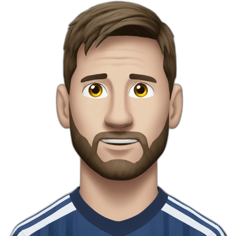 Messi tire coup franc emoji