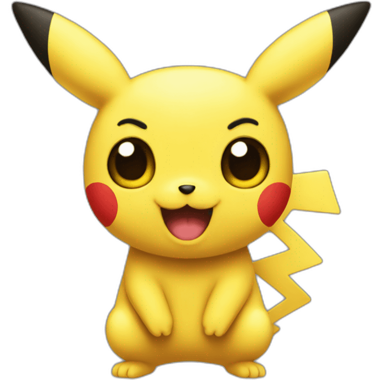 reversed pickachu emoji