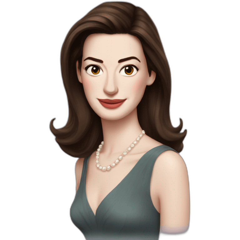 Anne Hathaway emoji