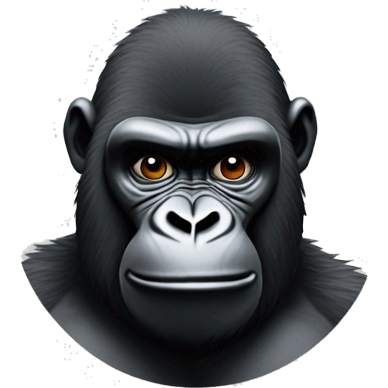 Gorilla stuck in gorilla glue  emoji