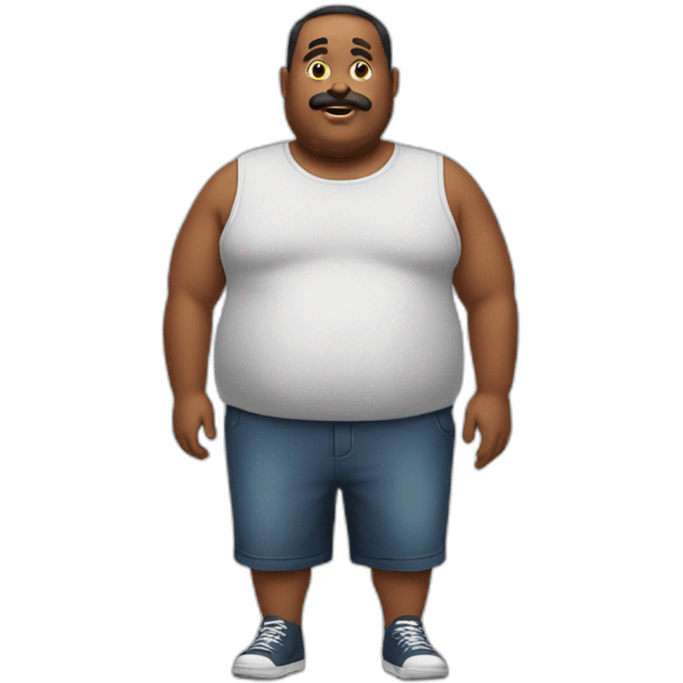 Fat man emoji emoji