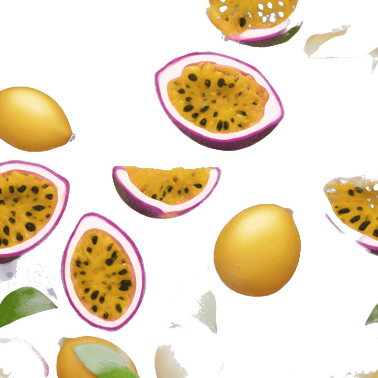 Passion fruit emoji