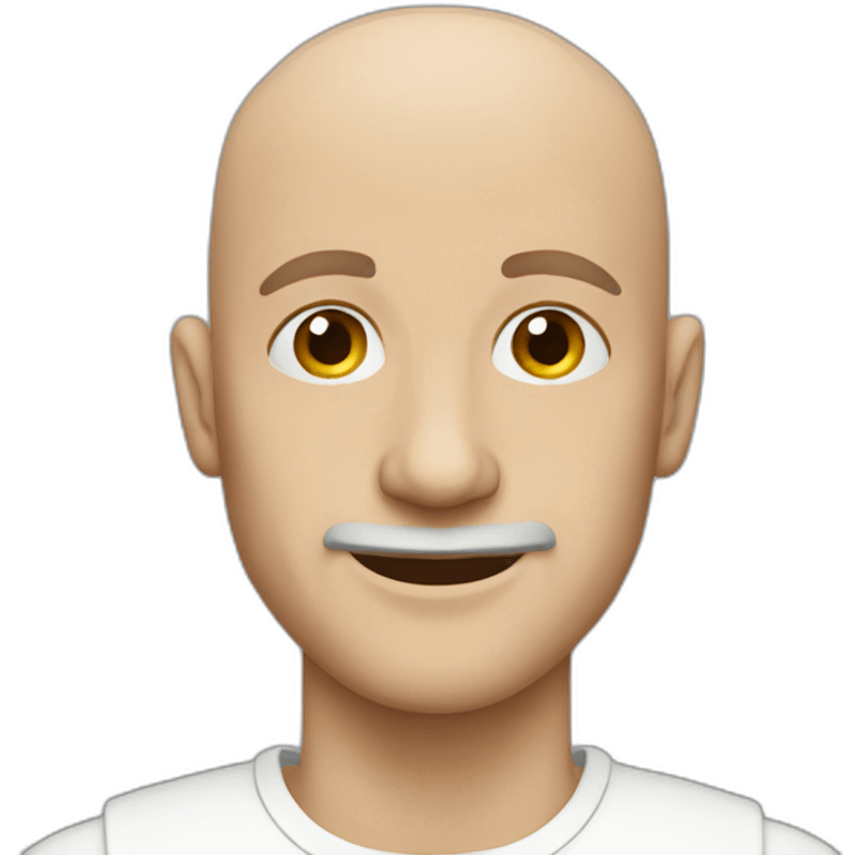 Bald English man emoji