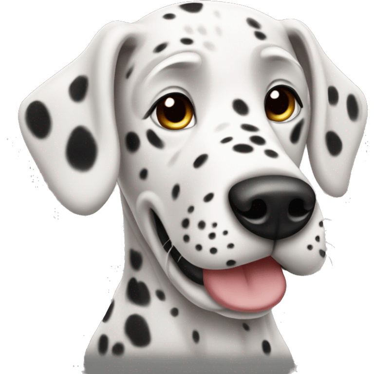 Dalmatian dog emoji