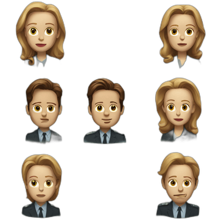 The x files emoji