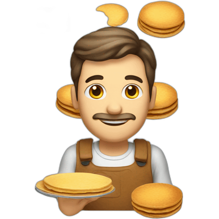 Pancake man emoji