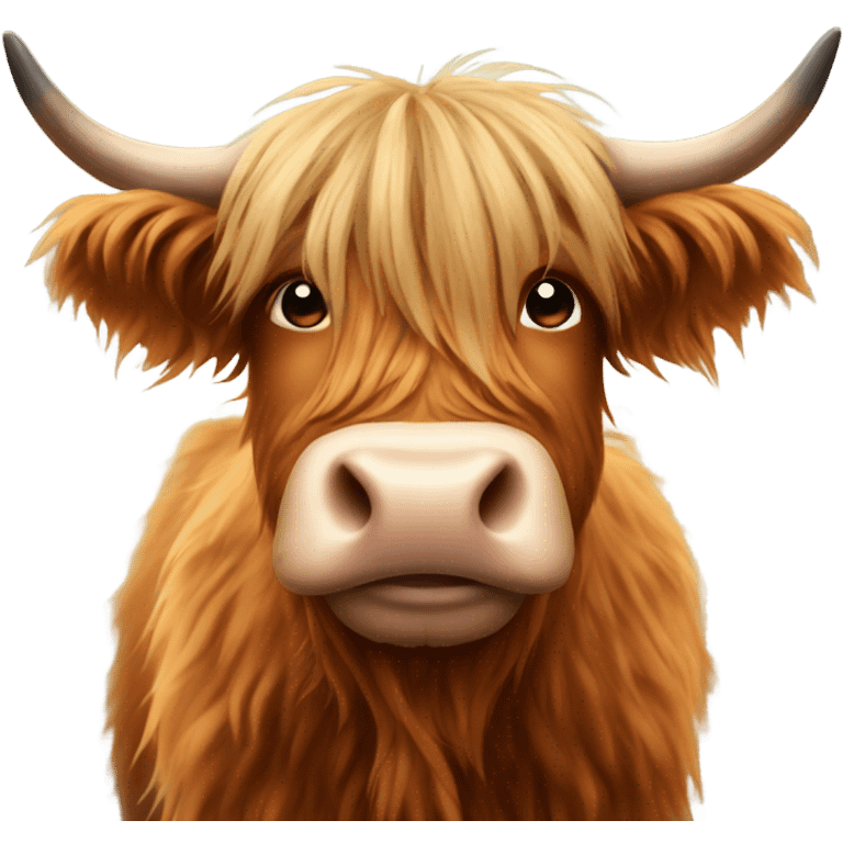 Highland cow emoji