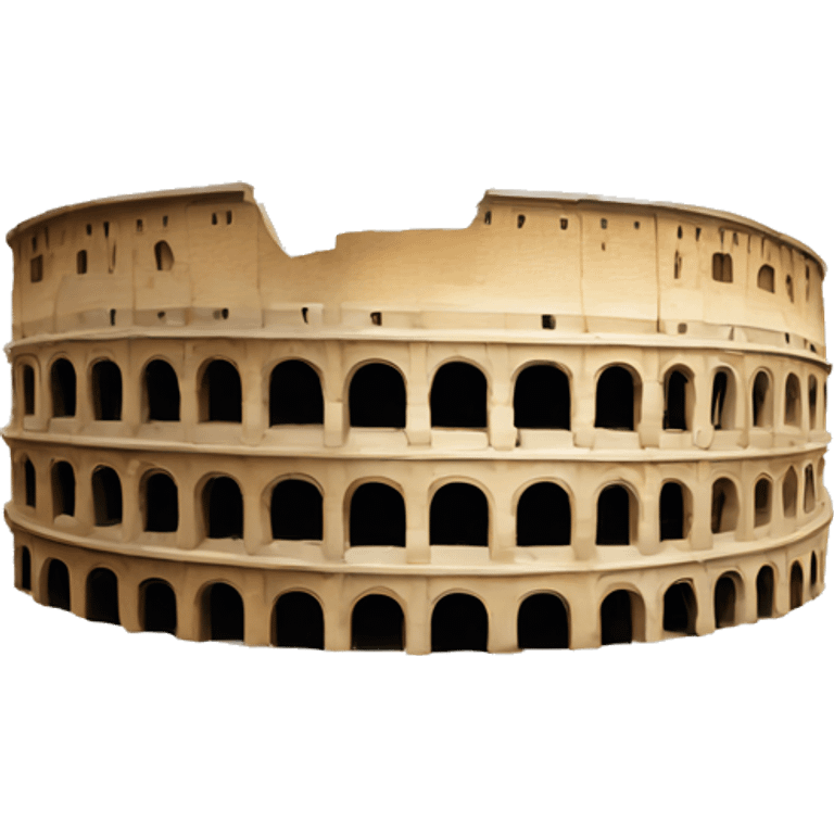 The roman coliseum  emoji