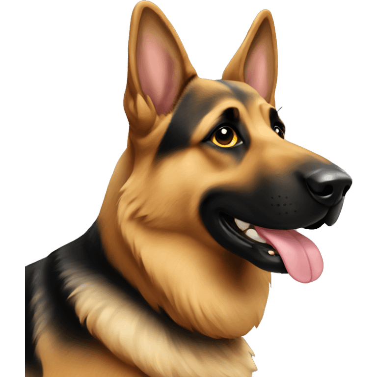 German shepherd emoji