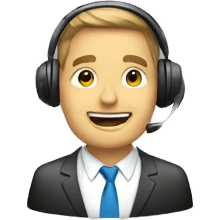 call center emoji