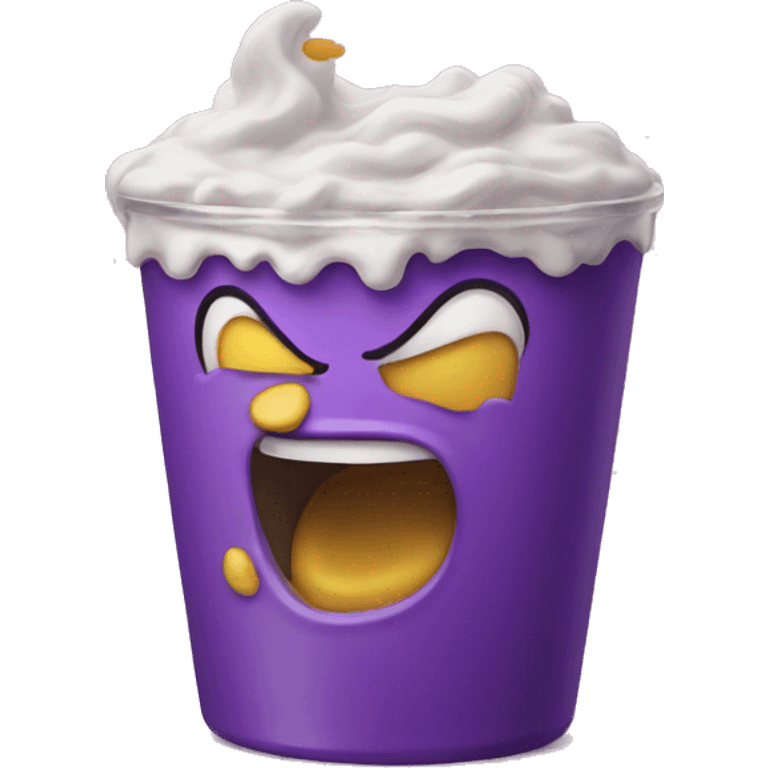 Grimace shake emoji