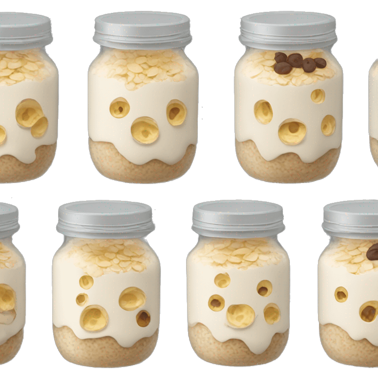 Overnight oats emoji