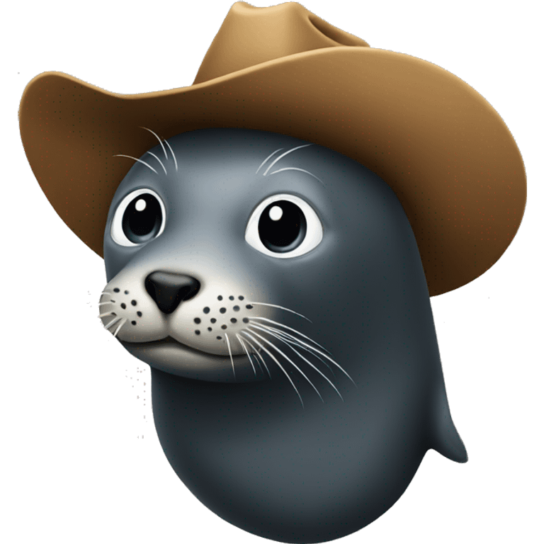 seal with a cowboy hat emoji