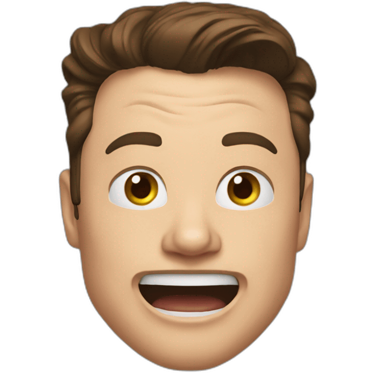 Elon musk going crazy emoji