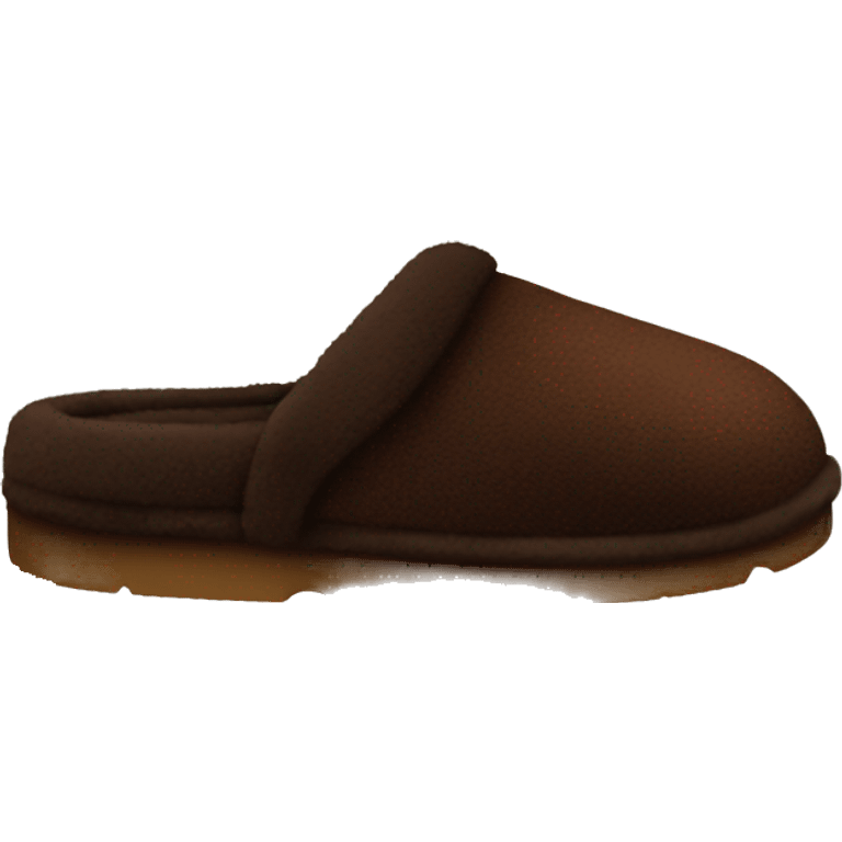 dark brown ugg slippers emoji