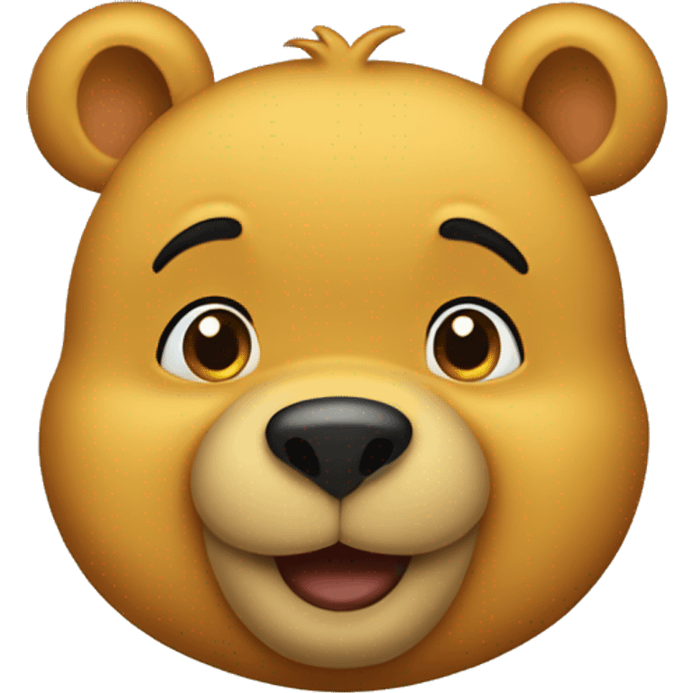 Pooh bear  emoji